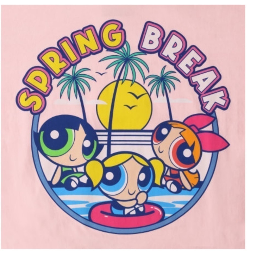 Powerpuff Girls™ 'Spring Break" Graphic Tee - Picture 2 of 2